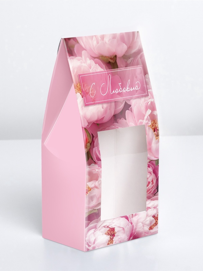 Коробка складная «Розы», 6 × 14,5 × 3,5 см